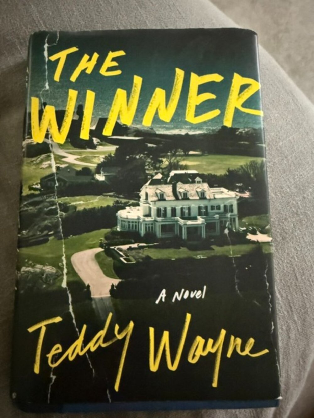 "The Winner" Book by Teddy Wayne
